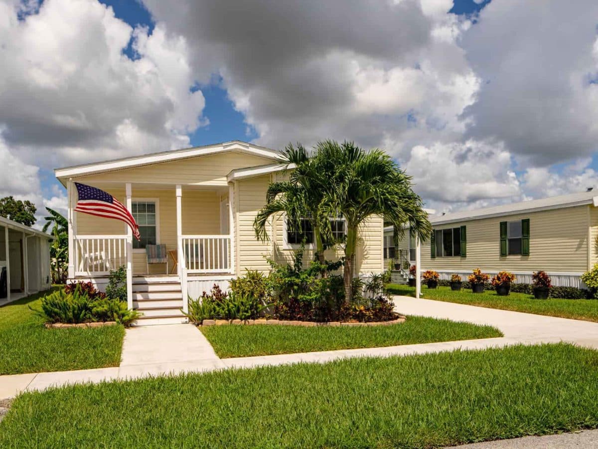 Manufactured home financing